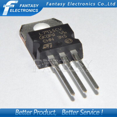 

10PCS L7915CV TO220 L7915 TO-220 7915 LM7915 MC7915 new and original IC free shipping