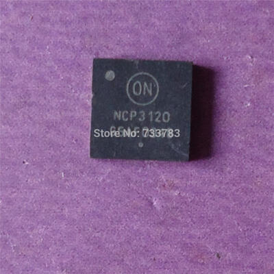 

5pcs/lot NCP3120MNTXG NCP3120 QFN32 Non-Synchronous Buck Regulator Dual PWM 2.0 A (200-750 kHz)