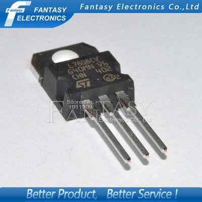 

100PCS L7808CV TO220 L7808 TO-220 7808 LM7808 MC7808 new and original IC free shipping