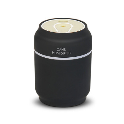 

USB Aroma Diffuser 200ML Car Air Can Humidifier Essential Oil 3-in-1 Portable Mist Humidifier-Black