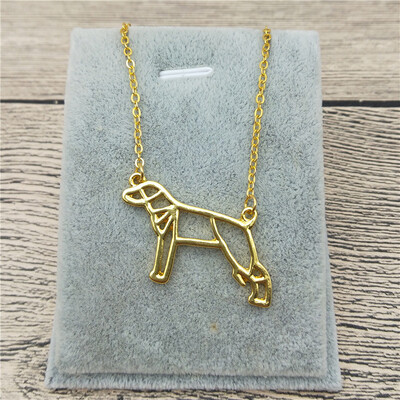 

New Origami Whippet Necklace Whippet Charm Female Male Gift Necklace Fashion Women Jewellery Geometric Jewellery