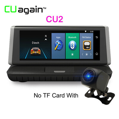 

CU2 8 '' DVR GPS 4G Wifi 1080 FHD Dash Cam Android Камера заднего вида Камера заднего вида Регистратор видеорегистратора Bluetooth