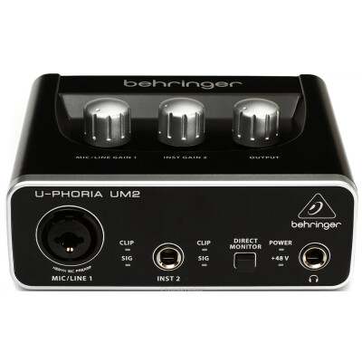 Внешняя звуковая карта behringer u phoria umc204hd