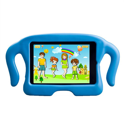 

MOCREO Kido Series Safety Light Weight Shock Proof Convertible Freestanding Handle Funcase Tablet FuncaseCover for iPad mini