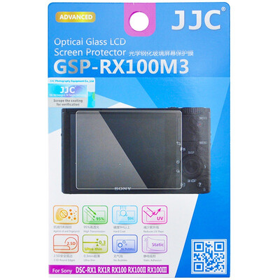 

JJC ГСП-RX100M3 Сони черная карта RX100 M4 M3 M2 RX100 RX1R RX1 камера HD устойчивостью к царапинам закаленного стекла пленка Джеймс Бонд пленку электростатической адсорбции пленки