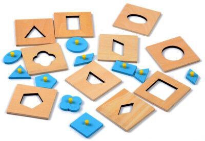 

New Wooden Toy Baby Toy Montessori Wood Insets Set10 Early Childhood Education Preschool Training Kids Toys