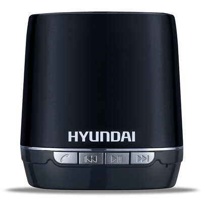 

Modern (HYUNDAI) i80 (black) wireless Bluetooth speaker voice calls TF card voice prompts call back to the lithium power supply audio
