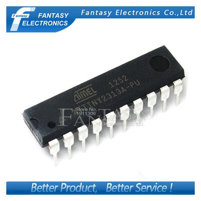

10PCS ATTINY2313A-PU DIP20 ATTINY2313-PU DIP ATTINY2313A new and original IC free shipping