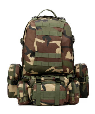 

55L 3D Molle Tactical Открытый штурмовой военный рюкзак Рюкзак Сумка