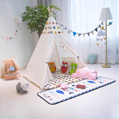 

Wolfwalker Children Fun Tent Game House Home Baby Indoor Tent Toy Storage Room Owl LXZ-1057