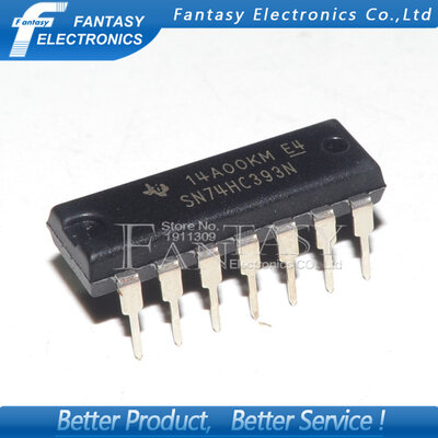 

5PCS SN74HC393N DIP14 SN74HC393 DIP 74HC393N 74HC393 new&original IC free shipping
