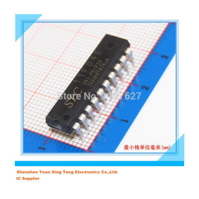 

10pcs/lot STC11F04E-35I-PDIP20 11F04E DIP original electronics IC kit