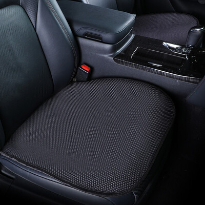 

Antarctic people nanJiren car seat car seat four seasons universal cotton honeycomb net single leaf square pad office home travel seat front row black