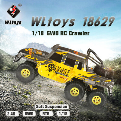 

WLtoys 118 24G 4WD Racing RC Car Electric Crawler Truck Off Road Remove Control Toys