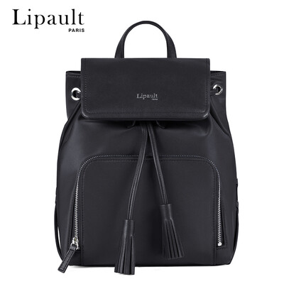

Lipault Backpack Fashion Simple Personality Casual Backpack Fashion Commuter Womens Bag Waterproof Drawstring Bag AZ016005 Gray