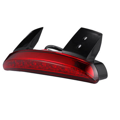 

1PC Motorcycle Red Chopped Fender Edge LED License Plate Tail Light Turn Light for Harley Davidson Sportster Iron 883 XL1200N XL12