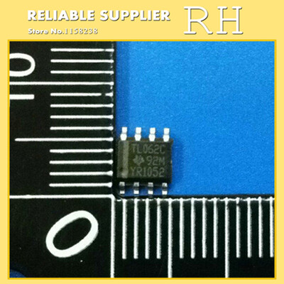

100pcslot TL062 TL062CDR TL062CDT SOP8 Dual JFET input op amp