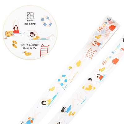 

Kinbor hand book&paper tape 20mm10m hand book sticker holiday Rhapsody DTB64098