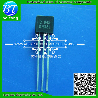 

Free Shipping1000pcs triode 2SC945 C945 NPN transistor 50V TO-92 100%NEW. IC