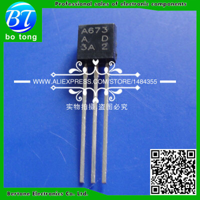 

Free shipping 50PCS A673 2SA673 A673AC A673A TO-92