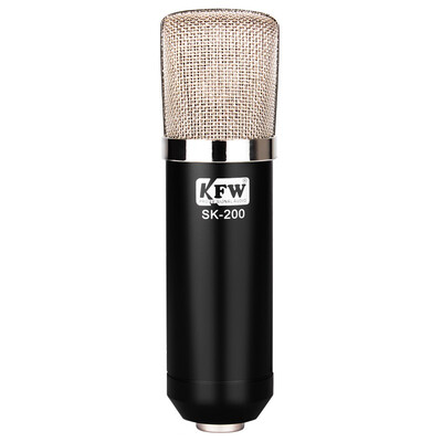 

Kerry Frog KFW SK-200 recording condenser microphone microphone computer recording cover network K song YY UC chat silver