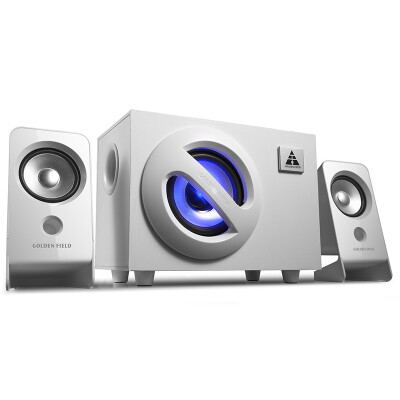 

Golden field A3 speaker multimedia audio computer subwoofer white