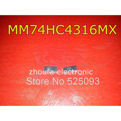 

20pcs/lot MM74HC4316MX MM74HC4316M original !
