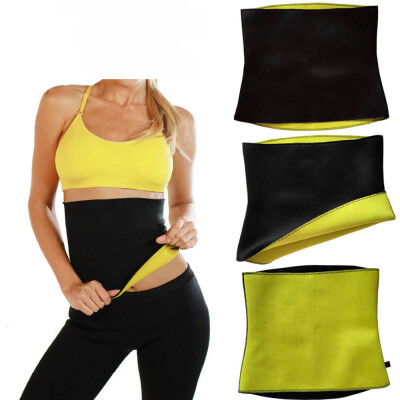 

Hot Shapers Thermal Slimming Waist Belt Shaper Sauna Fitness Slimming Workout Women Body Shaper Sports Vest -XXXL