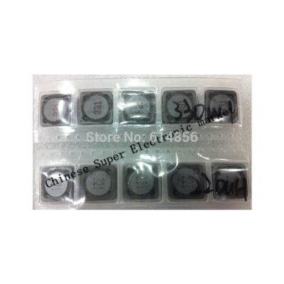 

SMD Power Inductors kit 4.7uH-68uH CDRH127 12x12x7mm SMD Inductor Samples Assorted kit 8values*5pcs=40pcs