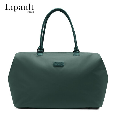 

Lipault casual fashion travel bag short-distance large-capacity luggage bag handbag lady shoulder bag fitness bag P5134103 forest green