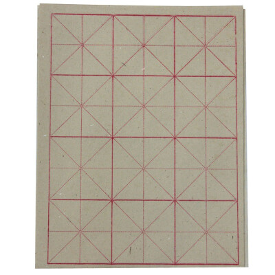 

Fen still xz1503 pure bamboo pulp paper 12 grid fine printed meters word lattice paper