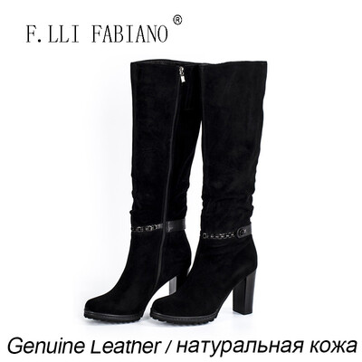 

Long Newly Dsigned Winter Fashion Temperament Noble Sheepskin Soft leather Womens Boots