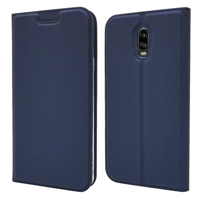 

Роскошный чехол Кошелек для Samsung Galaxy J7 Plus Высококачественная искусственная кожа Флип-обложка Kickstand Anti-shock Полная защита