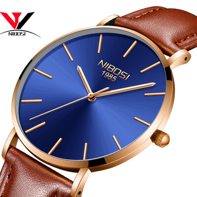 

Relogio Masculino 2018 Новые ультра тонкие часы для мужчин Часы Top Brand Luxury Simple Watch Черные кожаные мужские часы Waterproof Saat