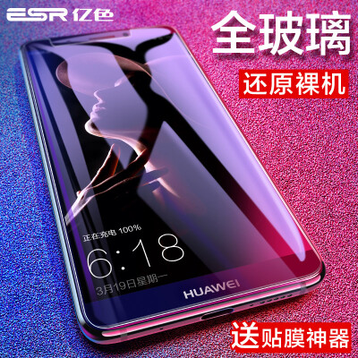 

ESR Tempered Glass Screen Protector for Huawei Mate10 Pro Non-full-screen Anti-blue Light Explosion-proof Anti-fingerprint