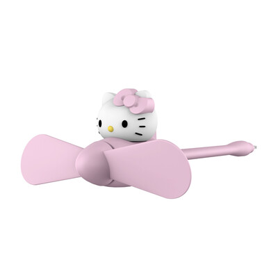 

Emei emie pilot small fan portable fan mobile phone notebook mobile power USB Android mini handheld small electric fan Hello Kitty
