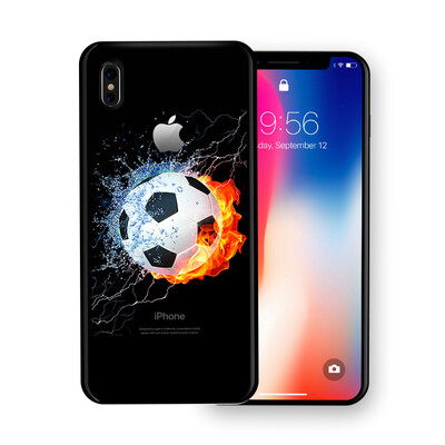 

Apple Cases Football World Cup 2018 Футбольный чехол для iPhone6 ​​/ 6s Plus / 7/7 Plus / X - черный