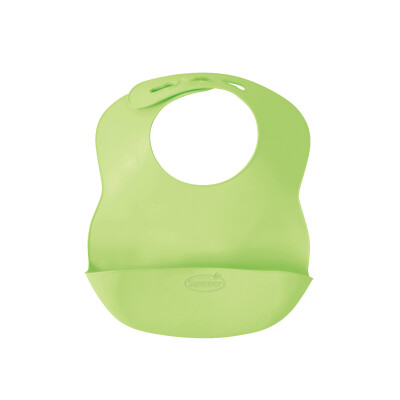 

Summer infant baby baby bib green baby bib rice bowl saliva towel saliva pocket