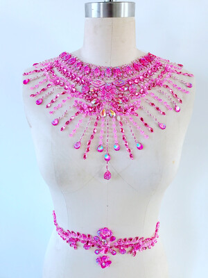 

Handmad silver sew on Rhinestones applique on mesh crystal patches with stones sequins beads