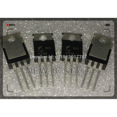 

Free shipping 10PCS FQP47P06 47P06 MOSFET N-CH 60 V 47A TO-220 NEW IC