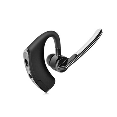 

Bluetooth-гарнитура, беспроводной наушник V4.1 Ultralight HandsFree Business Earphone с микрофоном для бизнеса / офиса / вождения (черный)