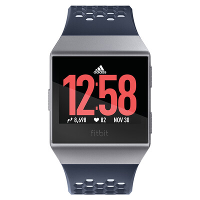 

Fitbit Ionic Smart Watch Фитнес Водонепроницаемый Bluetooth-вызов Автоматическое распознавание упражнений GPS Глобальное позиционирование Музыкальный магазин adidas Joint Limited Edition