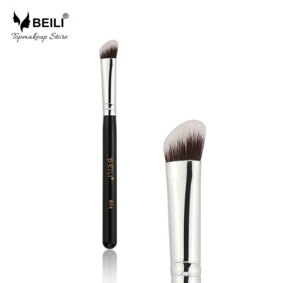 

BEILI Small Kabuki Single Eye foundation shade Blending Contour Soft Synthetic Hair Vegan Makeup Brush Set