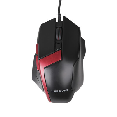 

LESAILES Lei Mu LIMO602 wired gaming mouse Jedi survival chicken esports light 6-button mouse