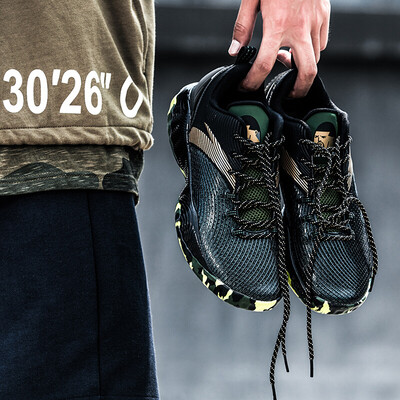 

Anta ANTA 11731392-1 winter new basketball shoes nba Thompson boots casual wear mens KT shoes black tea green metal gold 9 male 425