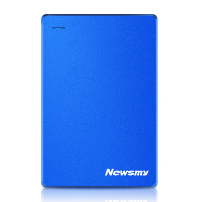 

Newsman Breeze Metal 500GB Metal Heat Dissipation Magnetic Shockproof HDD USB30 Data Storage Backup Copy 25 inch Coast Blue