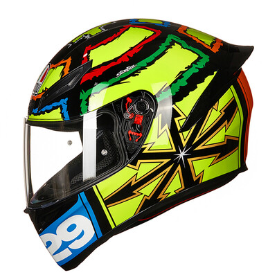 

AGV helmet K1 TOP Four seasons universal wide angle ventilation&ventilation full face helmet running helmet Italy locomotive racing helmet helmet earth wave IANAONE 2013 L
