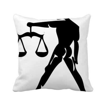 

Constellation Libra Zodiac Sign Square Throw Pillow Insert Cushion Cover Home Sofa Decor Gift