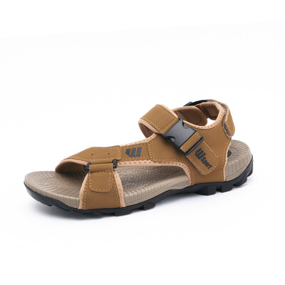 

Sport Gent Sandals Leather Comfortable Summer Sandals Men Sea Shoes Outdoor