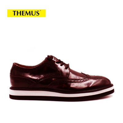

THEMUS Oxford Flats Mens Shoes Retro Series 16033